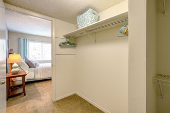 Large walk-in closets